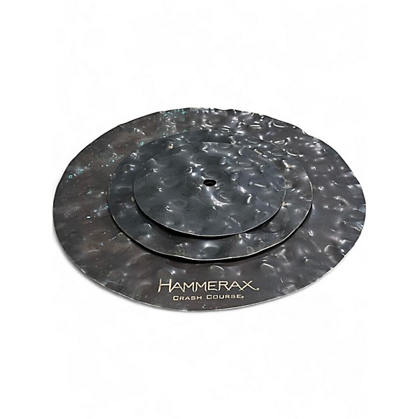 Used Hammerax 12in Triple Bronze Crasher Cymbal
