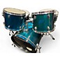 Used Ludwig 5 Piece Accent CS blue Drum Kit