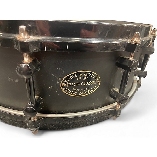 Used Noble & Cooley 14X5.5 ALLOY CLASSIC METAL BLACK Drum