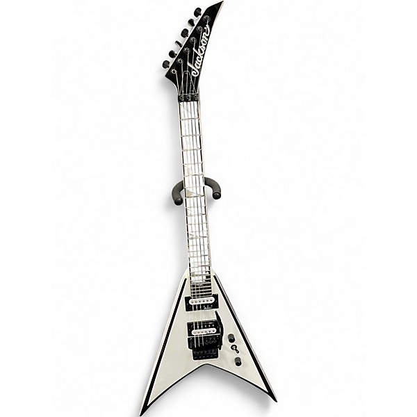 Used Jackson JS32T King V WHITE Solid Body Electric Guitar