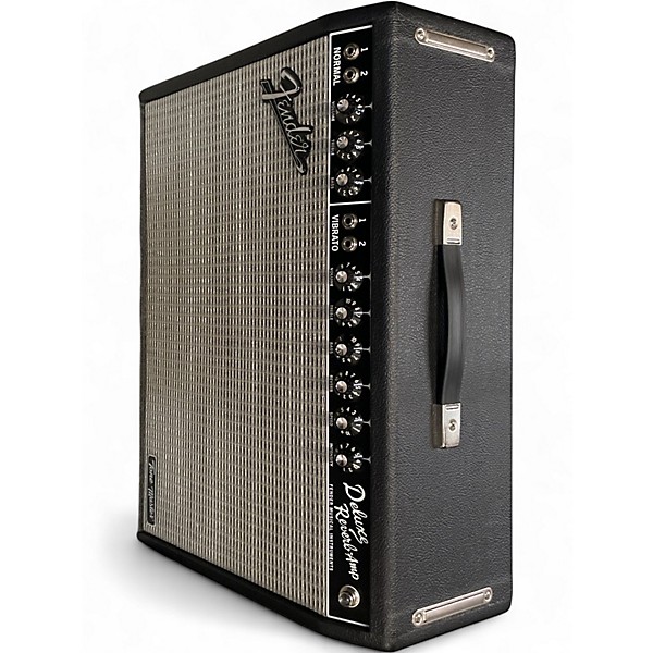 Used Fender Tone Master Deluxe Reverb Guitar Combo Amp