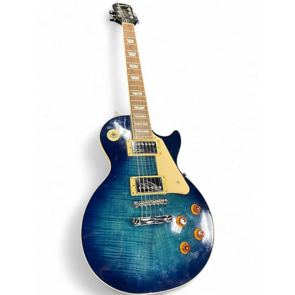 Used Epiphone Les Paul Standard Baltic Blue Solid Body Electric Guitar