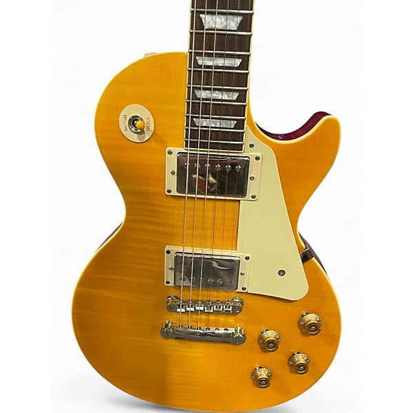 Used Epiphone 1959 Reissue Les Paul Standard Yellow Solid Body Electric Guitar
