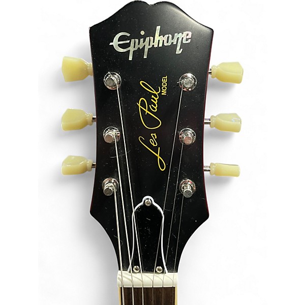 Used Epiphone 1959 Reissue Les Paul Standard Yellow Solid Body Electric Guitar