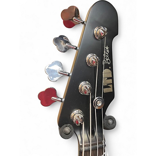 Used ESP Frank Bello Signature Black Electric Bass Guitar