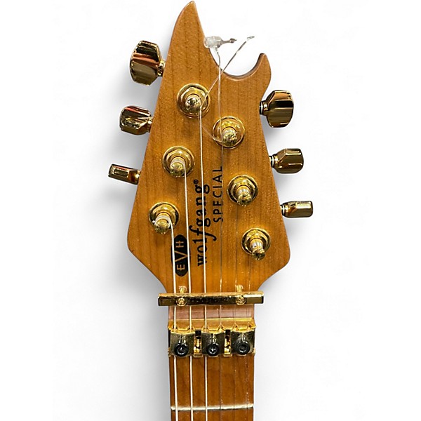 Used EVH Wolfgang Special Quilt Top Roasted Neck Purple Burst Solid Body Electric Guitar