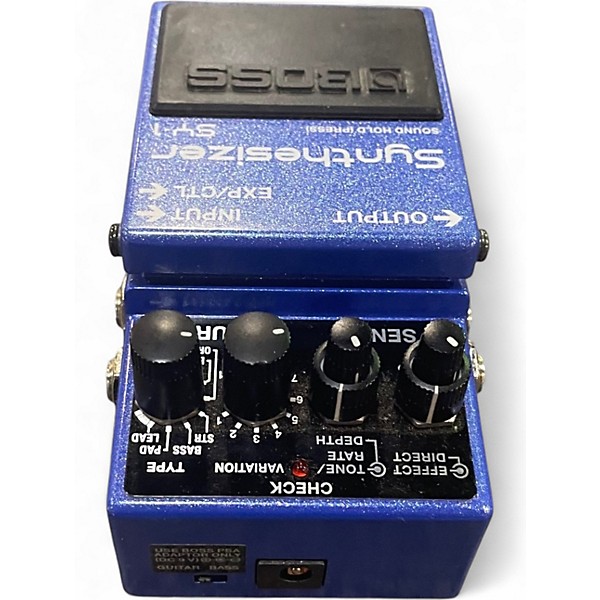 Used BOSS SY-1 Effect Pedal
