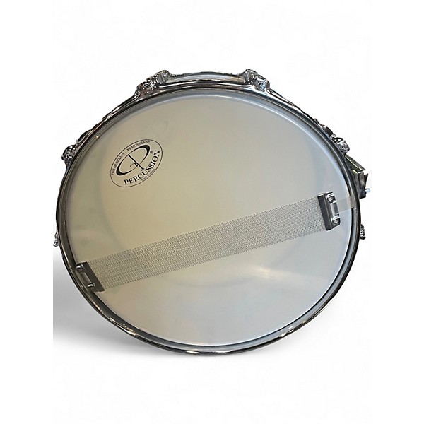 Used GP Percussion 14X5.5 Steel Snare Drum Steel Drum