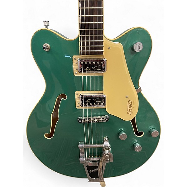 Used Gretsch Guitars G5622T Electromatic Center Block Double Cut Bigsby Metallic Green Hollow Body Electric Guitar