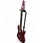Used Agile Septor Elite 727 Red Solid Body Electric Guitar