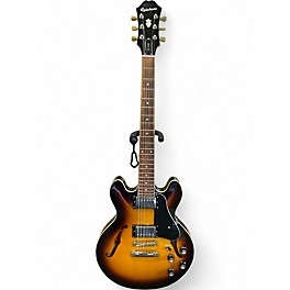 Used Epiphone ES339 Vintage Sunburst Hollow Body Electric Guitar
