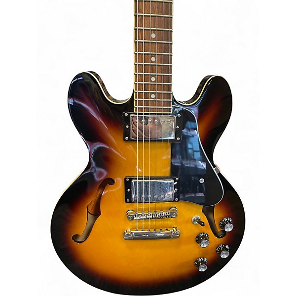 Used Epiphone ES339 Vintage Sunburst Hollow Body Electric Guitar