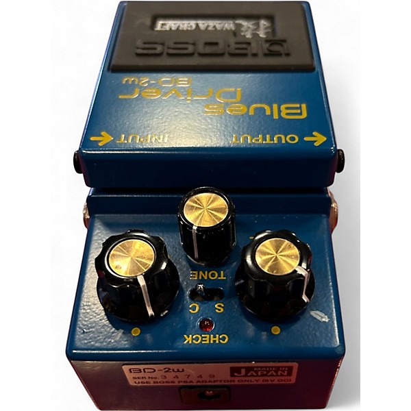 Used BOSS BD2W Blues Driver Waza Craft Effect Pedal