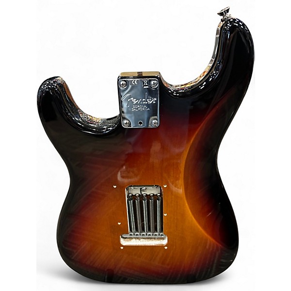 Used 2010 Fender Standard Stratocaster SUNBURST Solid Body Electric Guitar