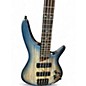 Used Ibanez SR600E Blue Sunburst Electric Bass Guitar