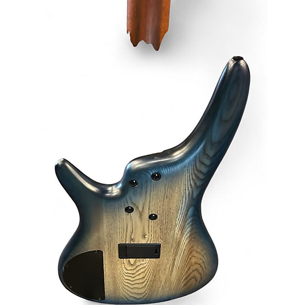 Used Ibanez SR600E Blue Sunburst Electric Bass Guitar