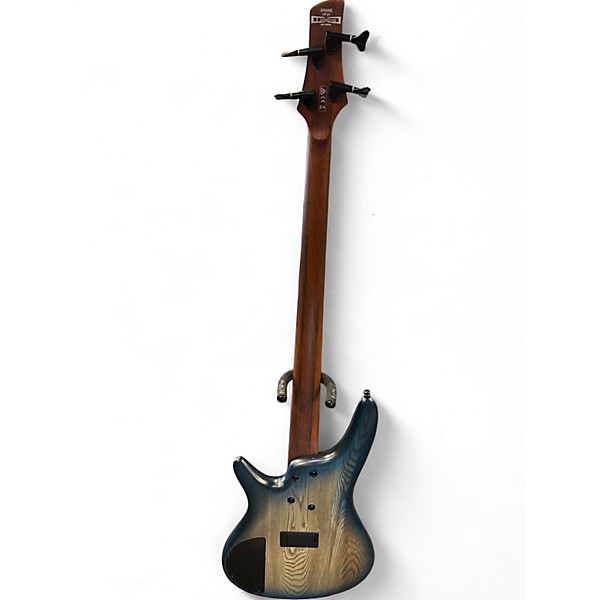 Used Ibanez SR600E Blue Sunburst Electric Bass Guitar
