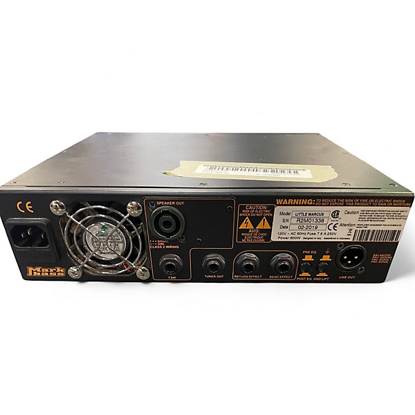 Used Markbass little marcus 600w Bass Amp Head