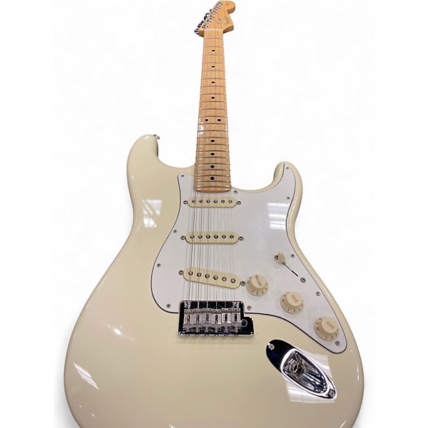 Used Fender American Professional Stratocaster SSS Olympic White Solid Body Electric Guitar