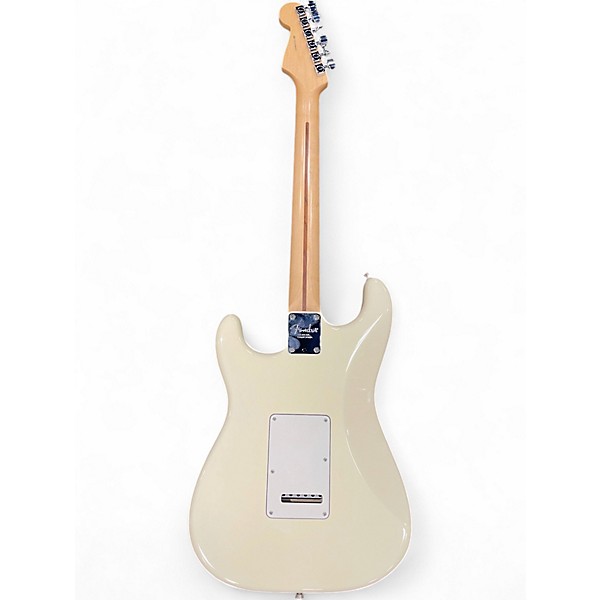 Used Fender American Professional Stratocaster SSS Olympic White Solid Body Electric Guitar