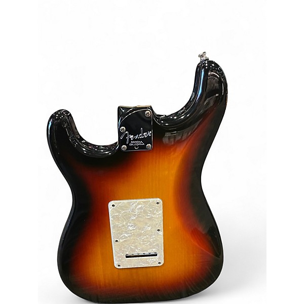 Used Fender American Deluxe Stratocaster 2 Color Sunburst Solid Body Electric Guitar