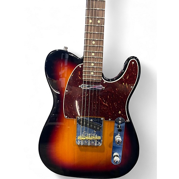 Used Fender American PRO II Telecaster Sunburst Solid Body Electric Guitar
