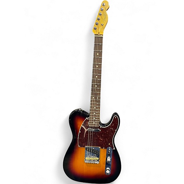Used Fender American PRO II Telecaster Sunburst Solid Body Electric Guitar