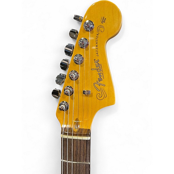 Used Fender AM PRO II JAZZMASTER  3 Tone Sunburst Solid Body Electric Guitar