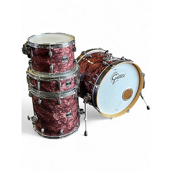 Used Gretsch Drums 4 Piece Catalina Club Jazz Rustic Pearl Drum Kit