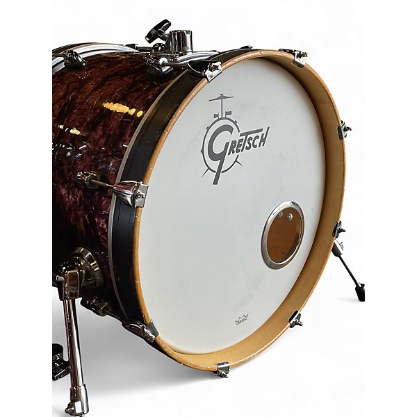 Used Gretsch Drums 4 Piece Catalina Club Jazz Rustic Pearl Drum Kit