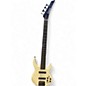 Used 1990s Carvin LB75 FRETLESS Olympic White Electric Bass Guitar