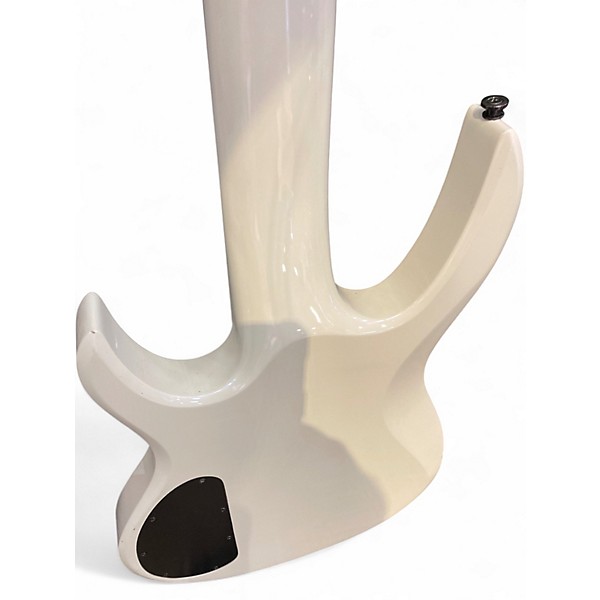 Used 1990s Carvin LB75 FRETLESS Olympic White Electric Bass Guitar