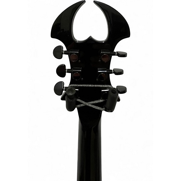 Used Moser BASTARD BLACK AND RED Solid Body Electric Guitar