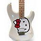 Used Squier HELLO KITTY STRAT WHITE Solid Body Electric Guitar