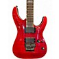 Used ESP LTD MH401QM Red Solid Body Electric Guitar