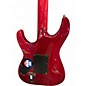 Used ESP LTD MH401QM Red Solid Body Electric Guitar