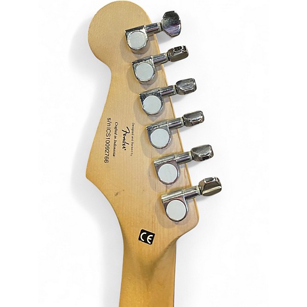 Used Squier Affinity Stratocaster Black Solid Body Electric Guitar