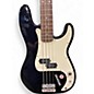 Used Squier Affinity Precision Bass Black Electric Bass Guitar