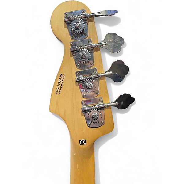 Used Squier Affinity Precision Bass Black Electric Bass Guitar