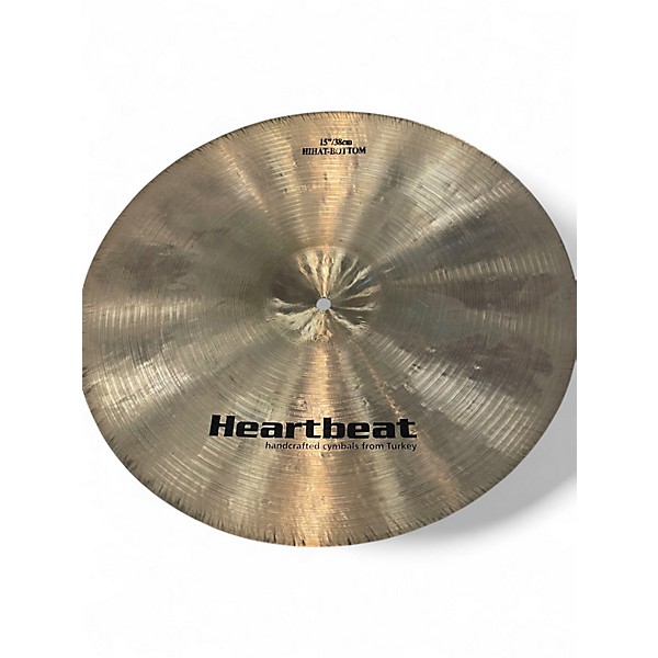 Used Heartbeat 15in STUDIO HI HAT PAIR Cymbal