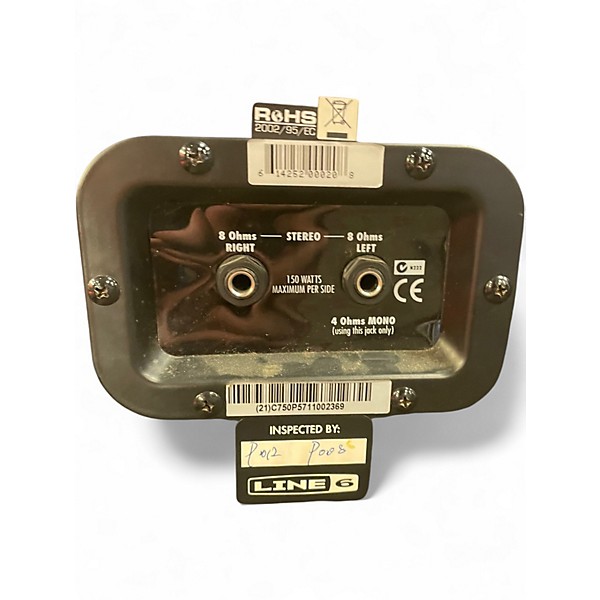 Used Line 6 Spider 412 4x12 Slant Guitar Cabinet