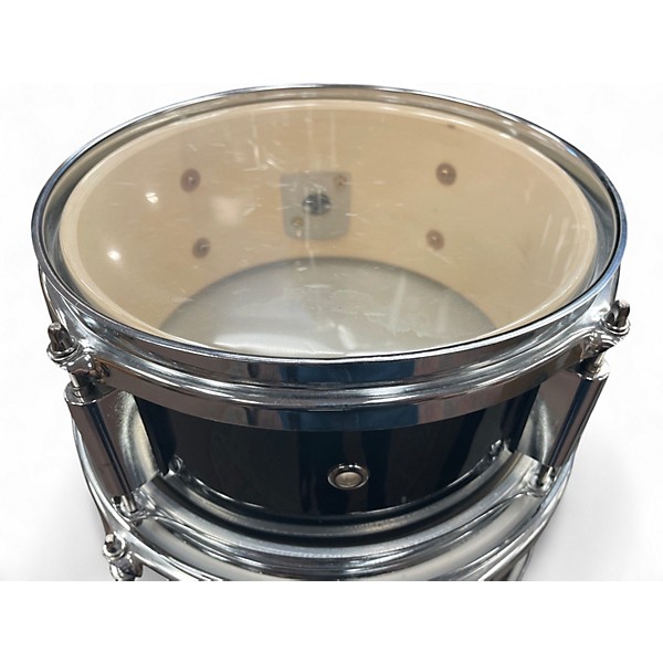 Used PDP by DW 5 Piece NEW YORKER Black and Silver Drum Kit
