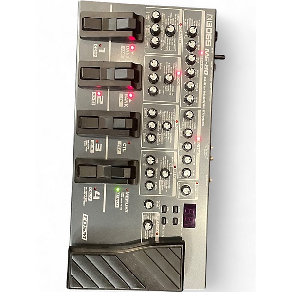 Used BOSS ME80 Guitar Multi Effect Processor