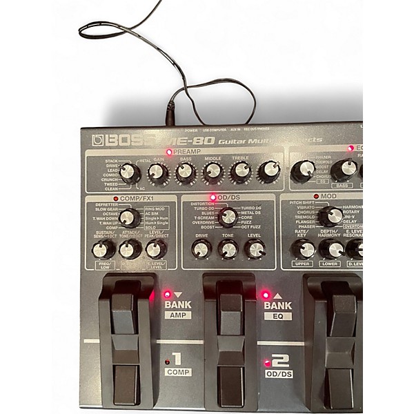 Used BOSS ME80 Guitar Multi Effect Processor