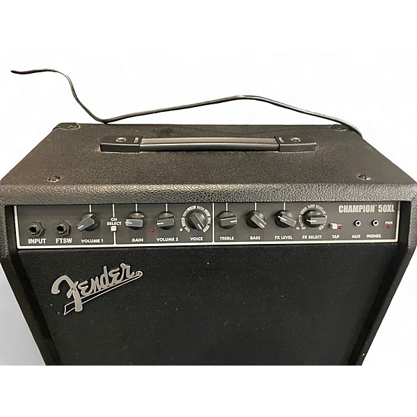 Used Fender CHAMPION 50 XL Guitar Combo Amp