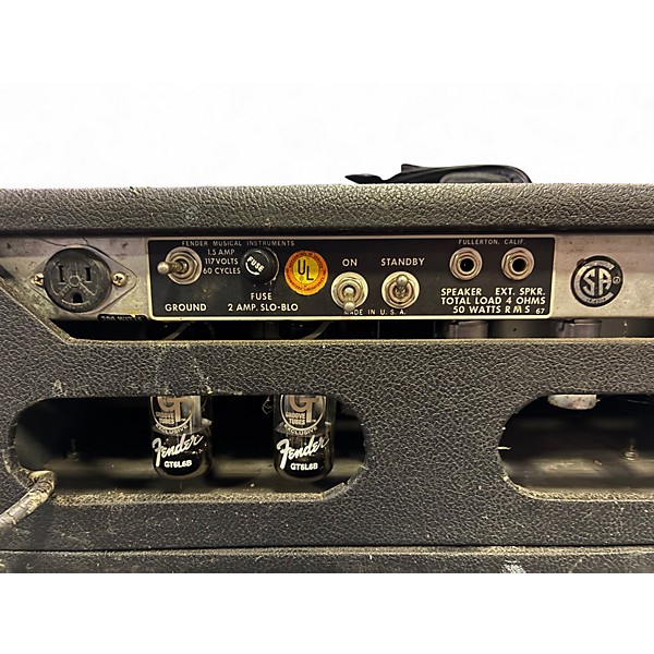 Vintage 1971 Fender 1970s Bassman Tube Guitar Amp Head