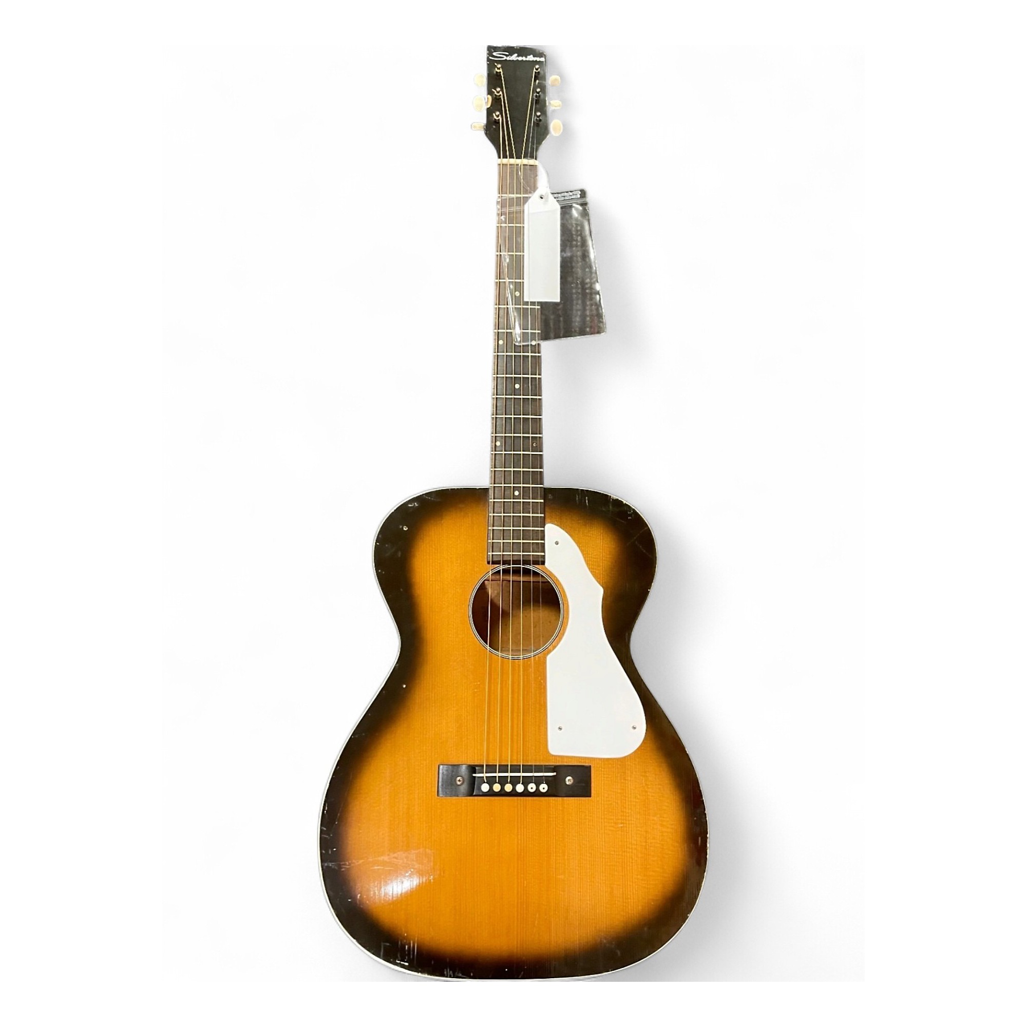 Used 1960s Silvertone H-621 Sunburst Acoustic Guitar Sunburst