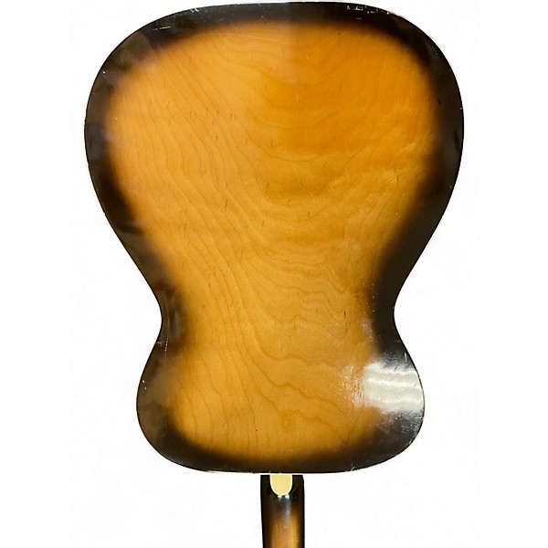 Used 1960s Silvertone H-621 Sunburst Acoustic Guitar