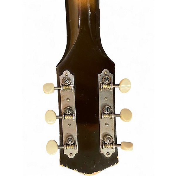 Used 1960s Silvertone H-621 Sunburst Acoustic Guitar