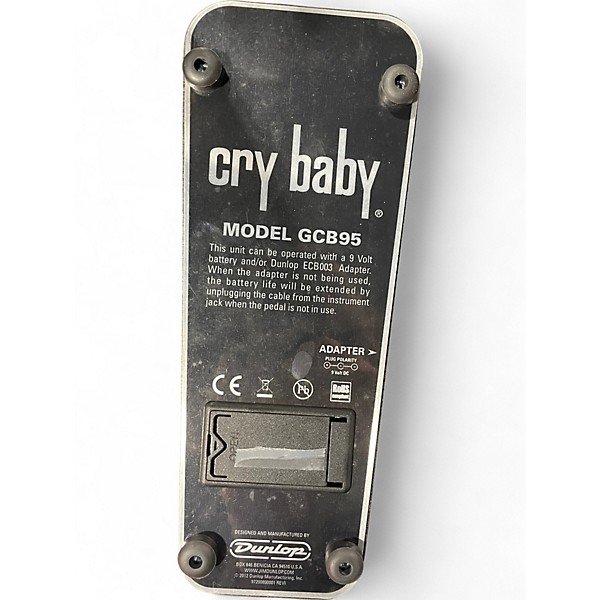 Used Dunlop Crybaby Effect Pedal
